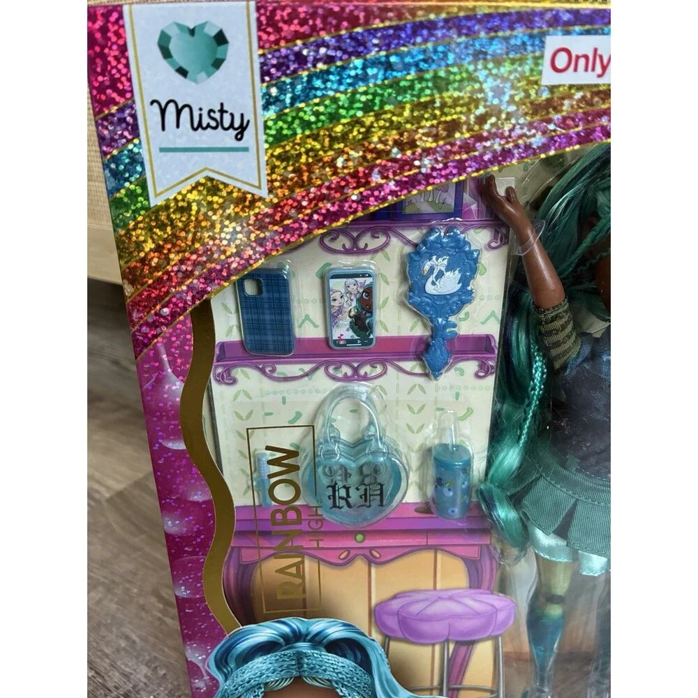 Rainbow High Sparkle & Shine Misty Target Exclusive Fashion Doll NEW MGA